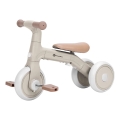 PETITE&MARS - Vaikiškas triratukas 3 viename BINGO Ivory White