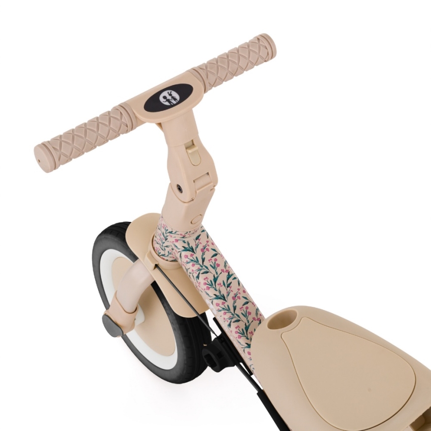PETITE&MARS - Vaikiškas triratukas 5-in-1 TURBO LIMITED Rožinė pieva