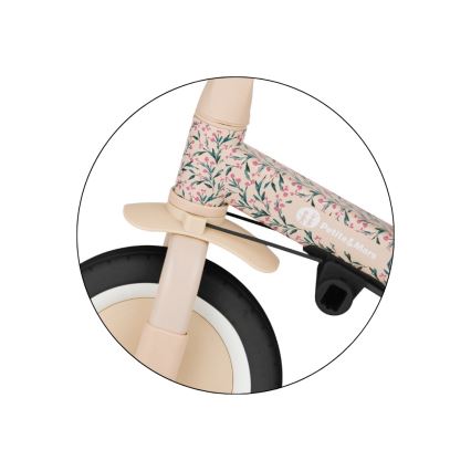 PETITE&MARS - Vaikiškas triratukas 5-in-1 TURBO LIMITED Rožinė pieva