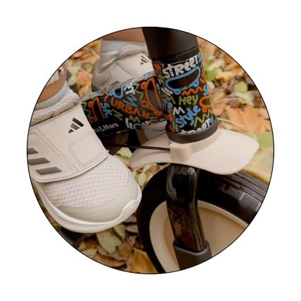 PETITE&MARS - Vaikiškas triratukas 5 viename TURBO LIMITED City Beat