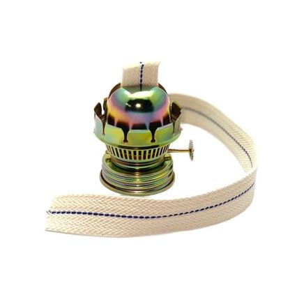 Petrolejinė lempa BARBORA 54 cm miško žalia