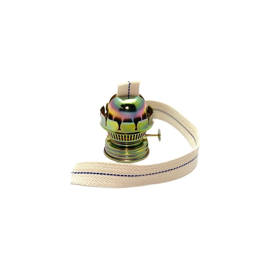 Petrolejinė lempa MONIKA 34 cm gintaro spalvos