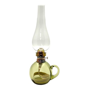 Petrolejinė lempa SOFIE 38 cm miško žalia