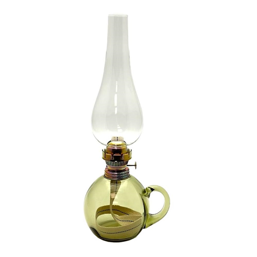 Petrolejinė lempa SOFIE 38 cm miško žalia