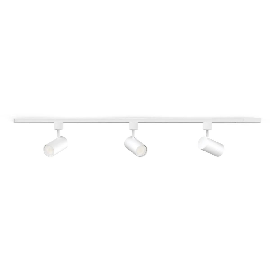 Philips - 1 m EASYLINK bėgių sistemos taškinis šviestuvas, 3x GU10 (7W/230V), baltas