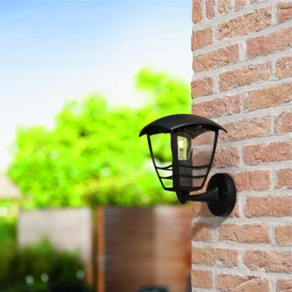 Philips 15380/30/16 - Sieninis lauko šviestuvas MYGARDEN CREEK 1xE27/60W/230V