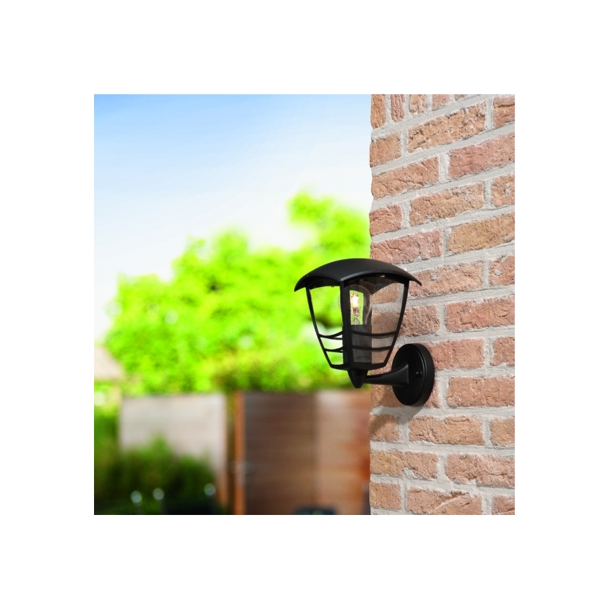 Philips 15380/30/16 - Sieninis lauko šviestuvas MYGARDEN CREEK 1xE27/60W/230V