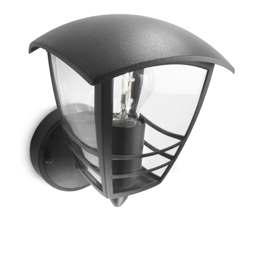Philips 15380/30/16 - Sieninis lauko šviestuvas MYGARDEN CREEK 1xE27/60W/230V