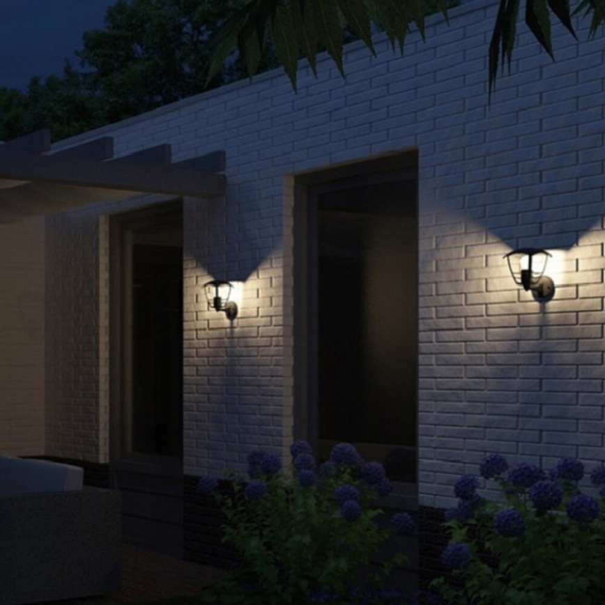 Philips 15380/30/16 - Sieninis lauko šviestuvas MYGARDEN CREEK 1xE27/60W/230V