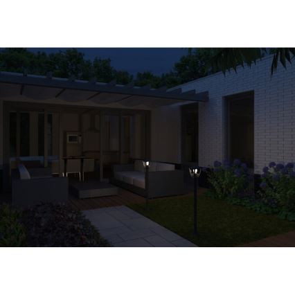 Philips 15383/30/16 - Lauko šviestuvas MYGARDEN CREEK 1xE27/60W/230V juoda IP44