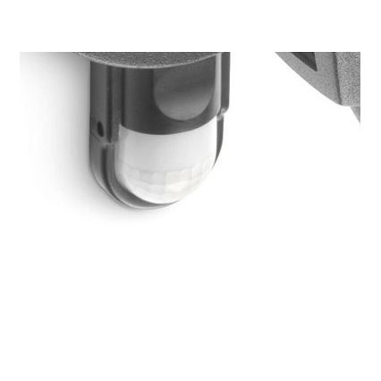 Philips - Sieninis lauko šviestuvas su jutikliu 1xE27/60W