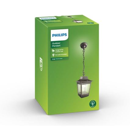 Philips 15406/86/PN - Lauko sietynas HEDGE 1xE27/60W/230V IP44