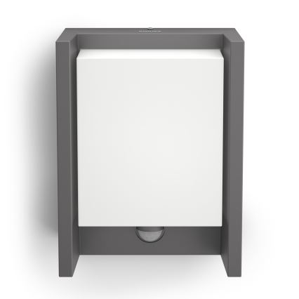 Philips - LED Lauko sieninis šviestuvas su jutikliu LED/6W 2700K IP44