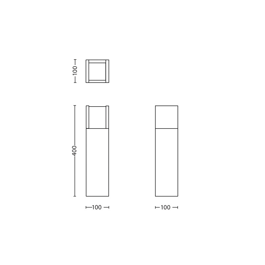 Philips - LED lauko šviestuvas LED/6W/230V 4000K IP44