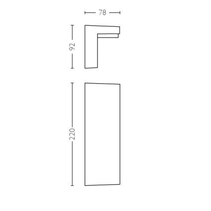 Philips - LED Lauko sieninis šviestuvas 2xLED/4,5W/230V 4000K IP44