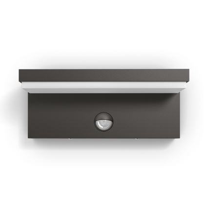 Philips - LED Lauko sieninis šviestuvas su jutikliu 2xLED/4,5W/230V 4000K IP44
