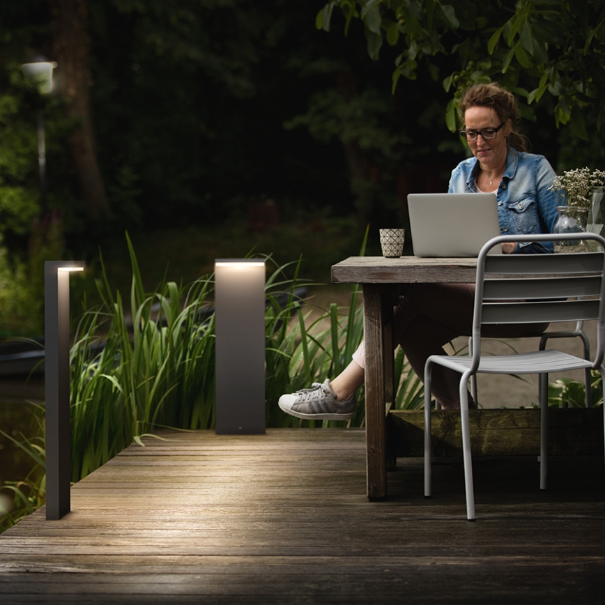 Philips - LED lauko lempa 2xLED/4,5W/230V 2700K IP44