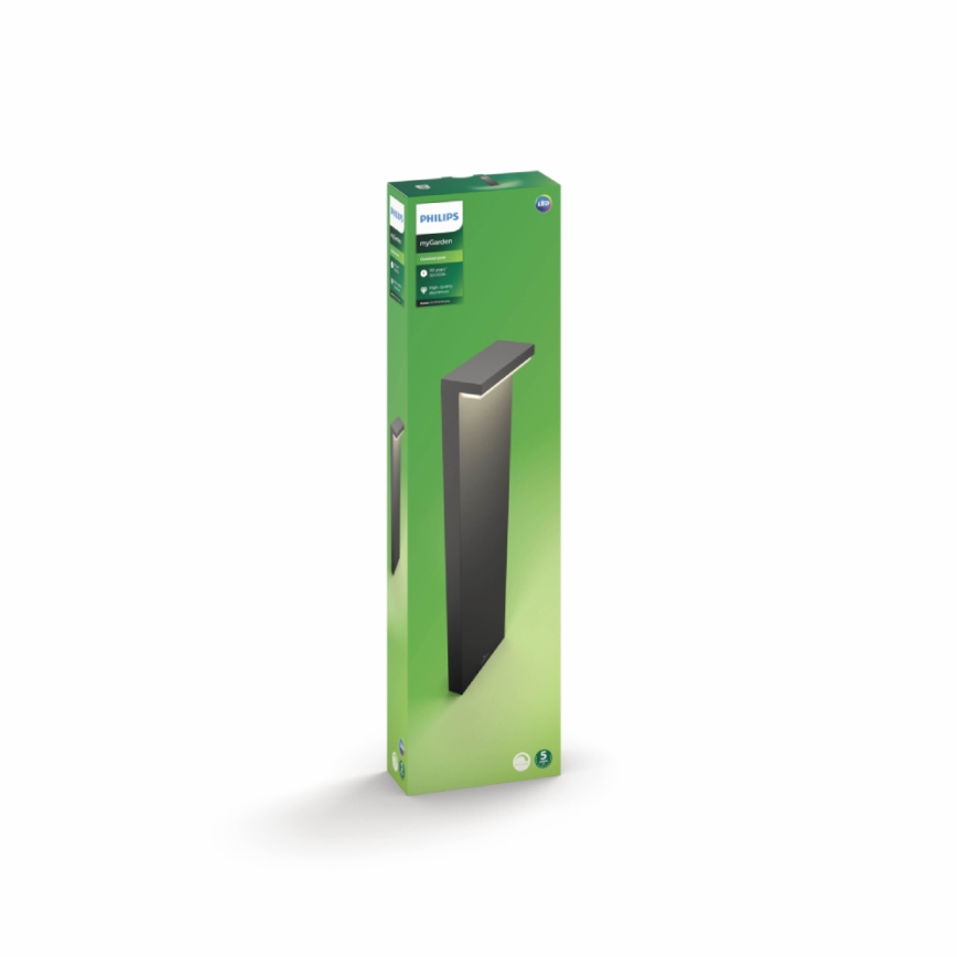 Philips - LED lauko lempa 2xLED/4,5W/230V 2700K IP44