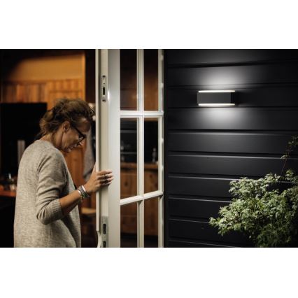 Philips - LED  Reguliuojamas lauko šviestuvas 2xLED/4,5W IP44