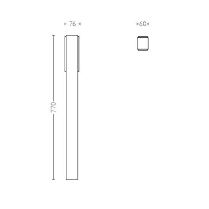 Philips - LED Lauko lempa 2xLED/4,5W/230V IP44