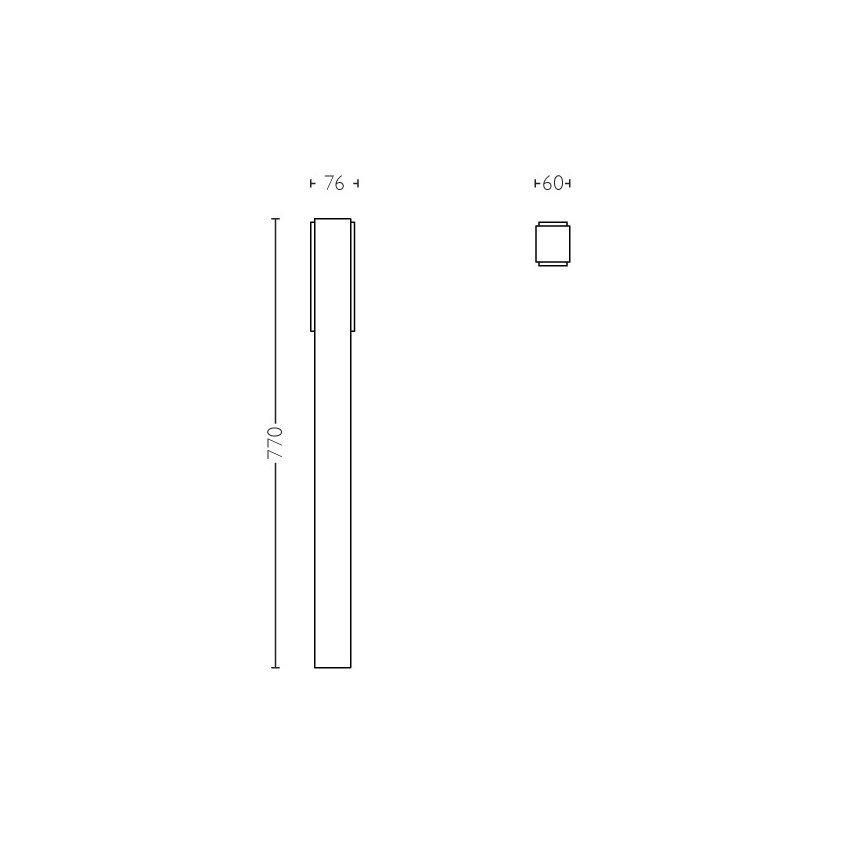 Philips - LED Lauko lempa 2xLED/4,5W/230V IP44