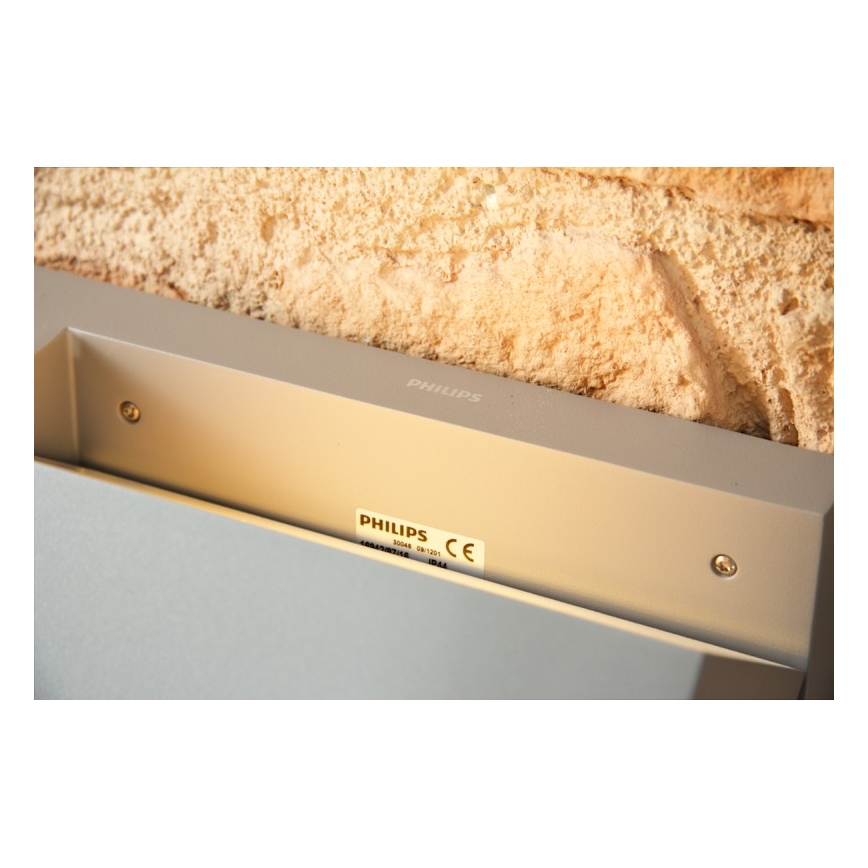 Philips - Sieninis lauko šviestuvas 1xE27/23W/230V