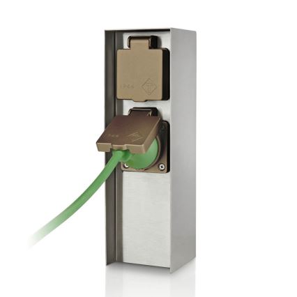 Philips - Lauko kištukinis stulpelis 230V IP44