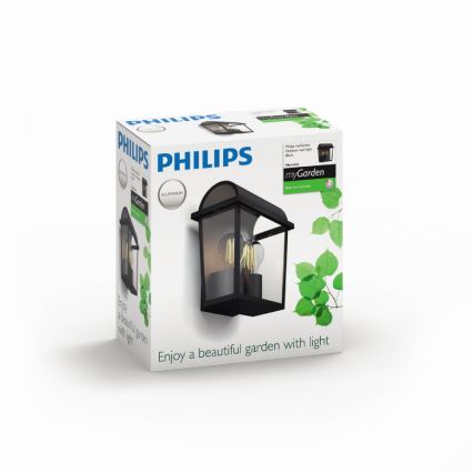 Philips - Lauko sieninis šviestuvas 2xE27/42W/230V IP44