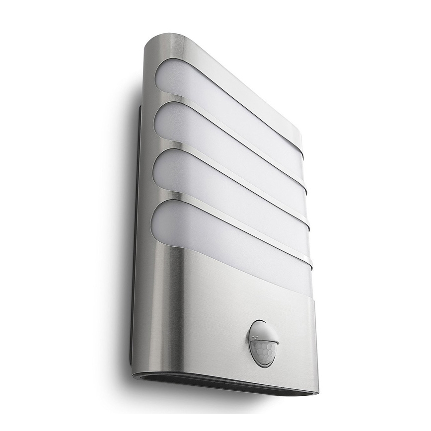 Philips - LED lauko šviestuvas su jutikliu 1×LED/3W IP44