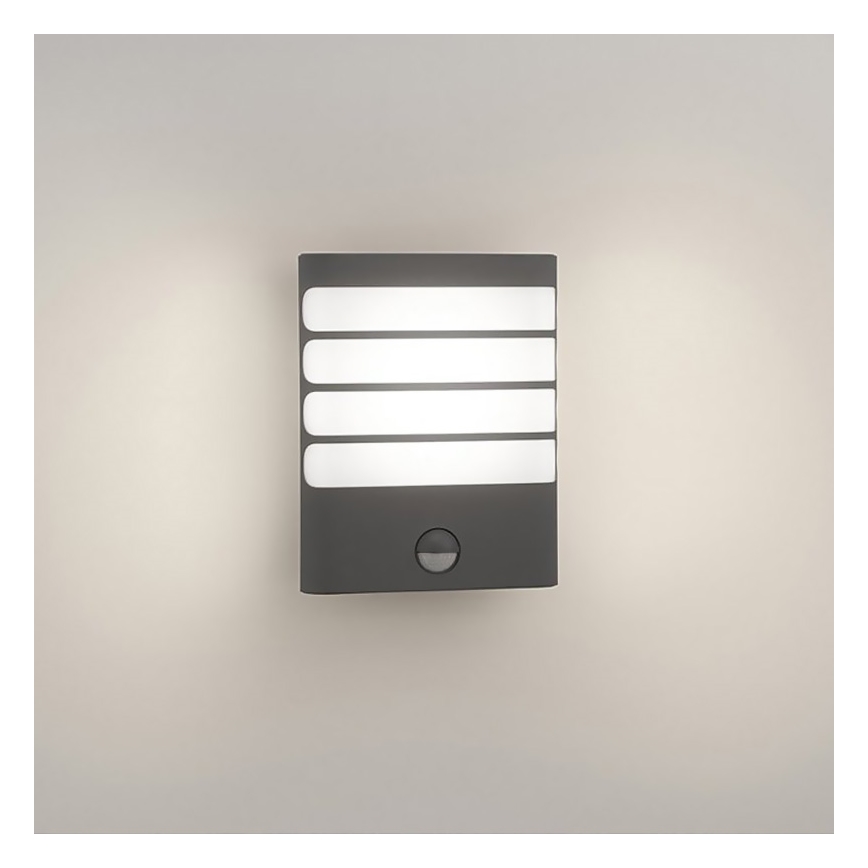 Philips - LED Lauko sieninis šviestuvas su jutikliu 1xLED/3W/230V IP44