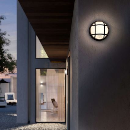 Philips 17319/30/16 - LED Lauko sieninis šviestuvas su jutikliu EAGLE 1xLED/3W