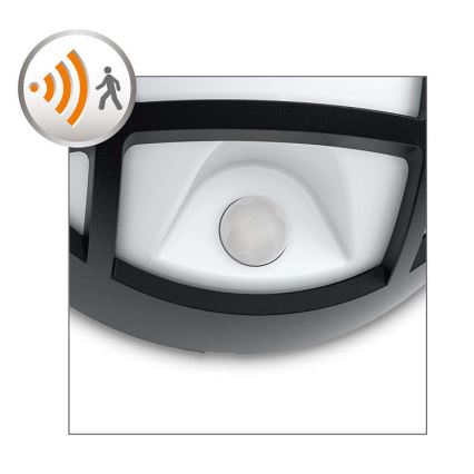 Philips 17319/30/16 - LED Lauko sieninis šviestuvas su jutikliu EAGLE 1xLED/3W