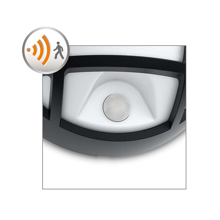 Philips 17319/30/16 - LED Lauko sieninis šviestuvas su jutikliu EAGLE 1xLED/3W