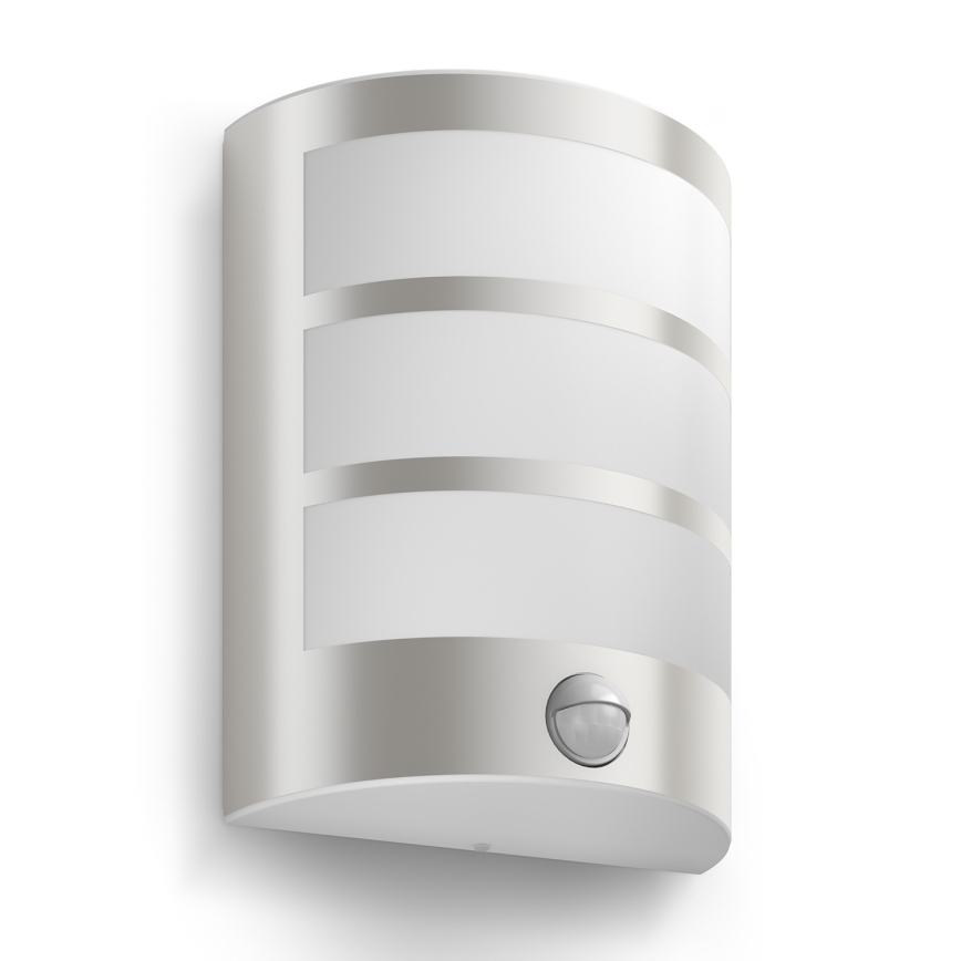 Philips - Lauko šviestuvas su jutikliu 1xLED/6W/230V IP44