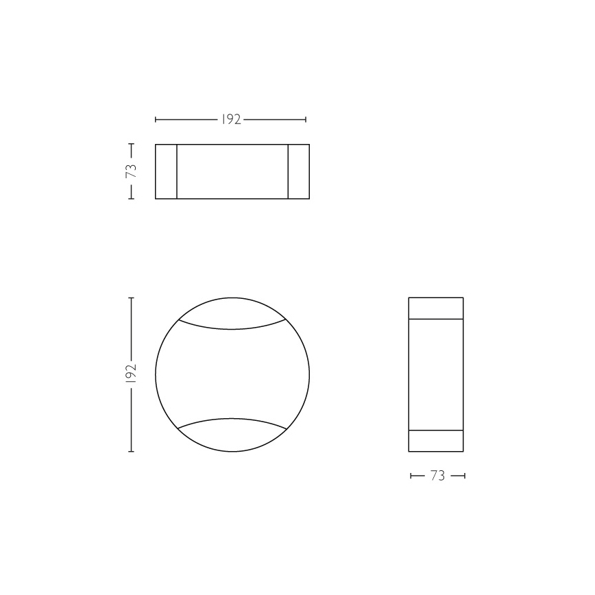 Philips - Lauko sieninis šviestuvas 2xGU10/5W IP44
