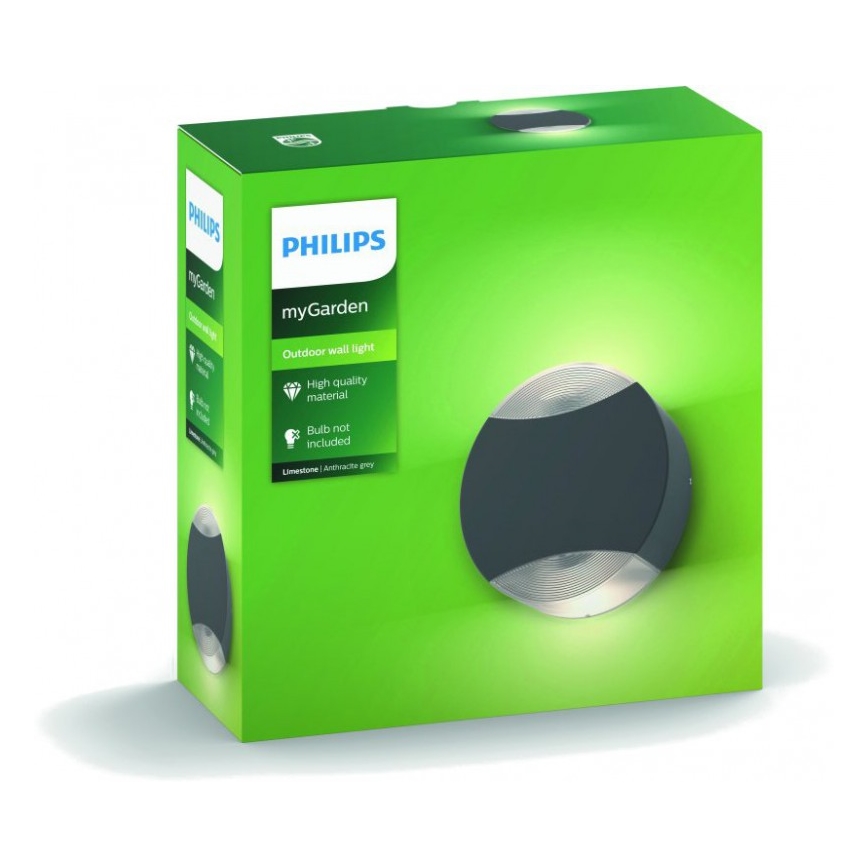 Philips - Lauko sieninis šviestuvas 2xGU10/5W IP44