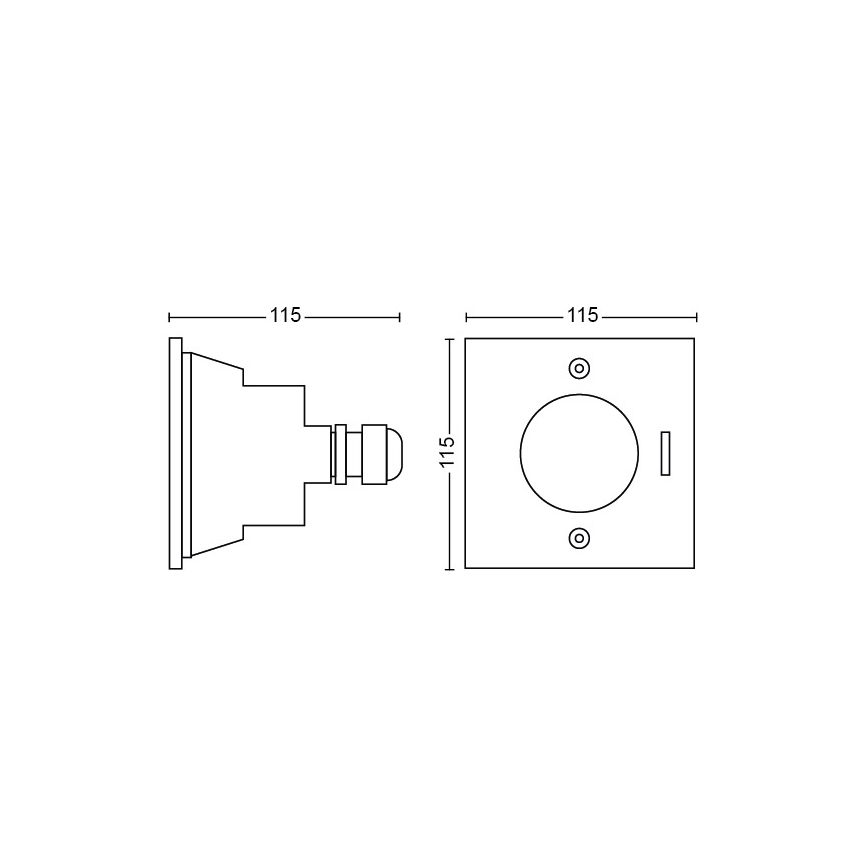 Philips - LED Lauko įvažiavimo šviestuvas LED/3W