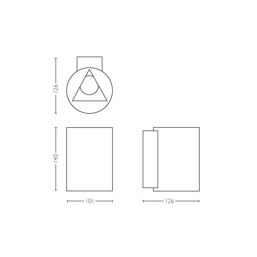 Philips - LED Lauko sieninis šviestuvas 2xLED/4,5W IP44