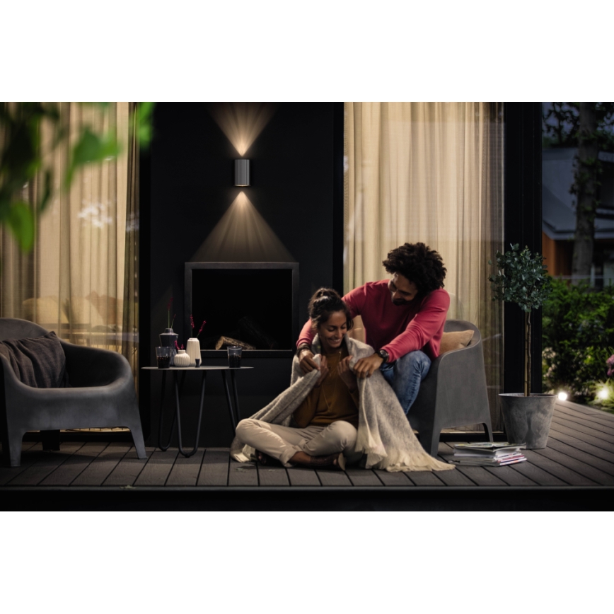 Philips - LED Lauko sieninis šviestuvas 2xLED/4,5W IP44