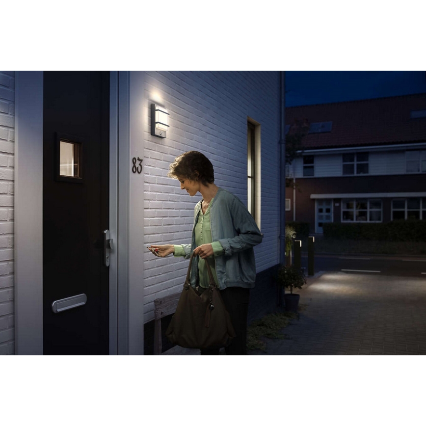 Philips - LED Lauko sieninis šviestuvas LED/12W IP44