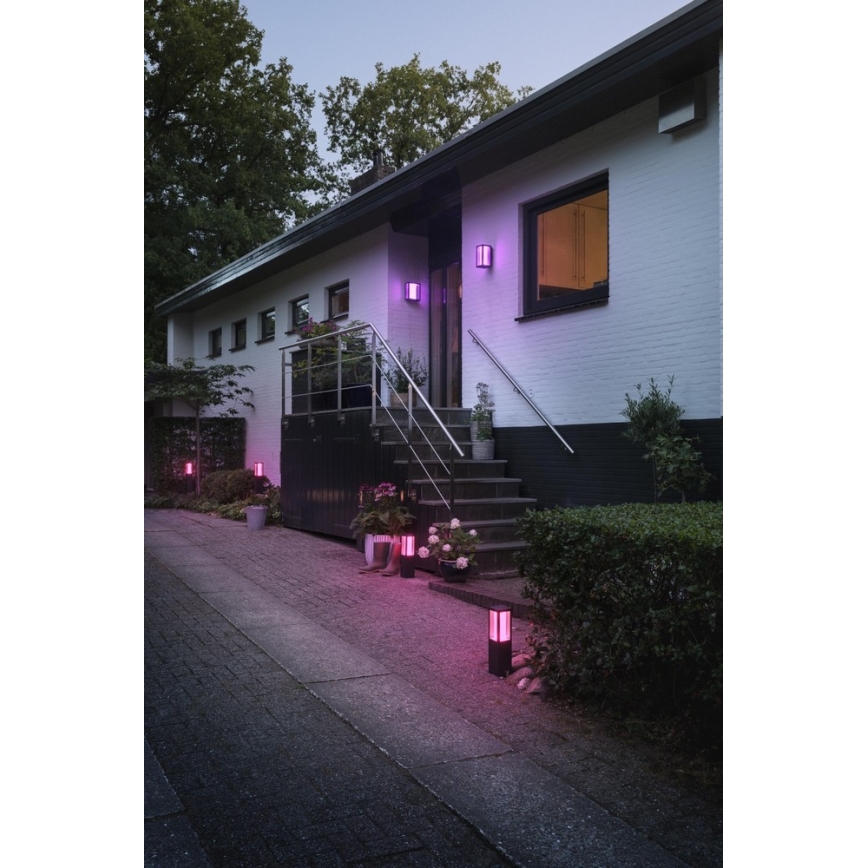 Philips - LED RGB lauko šviestuvas Hue IMPRESS 2xLED/8W/230V IP44