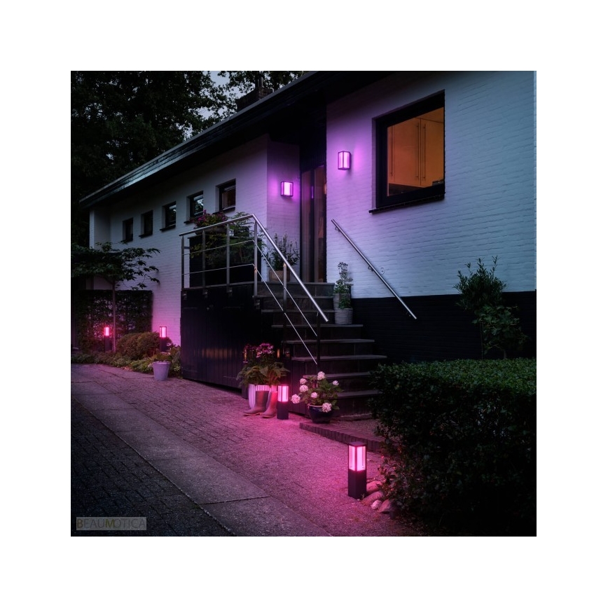 Philips - LED RGBW šviesos reguliavimas lauko lempa Hue IMPRESS LED/16W/24V IP44