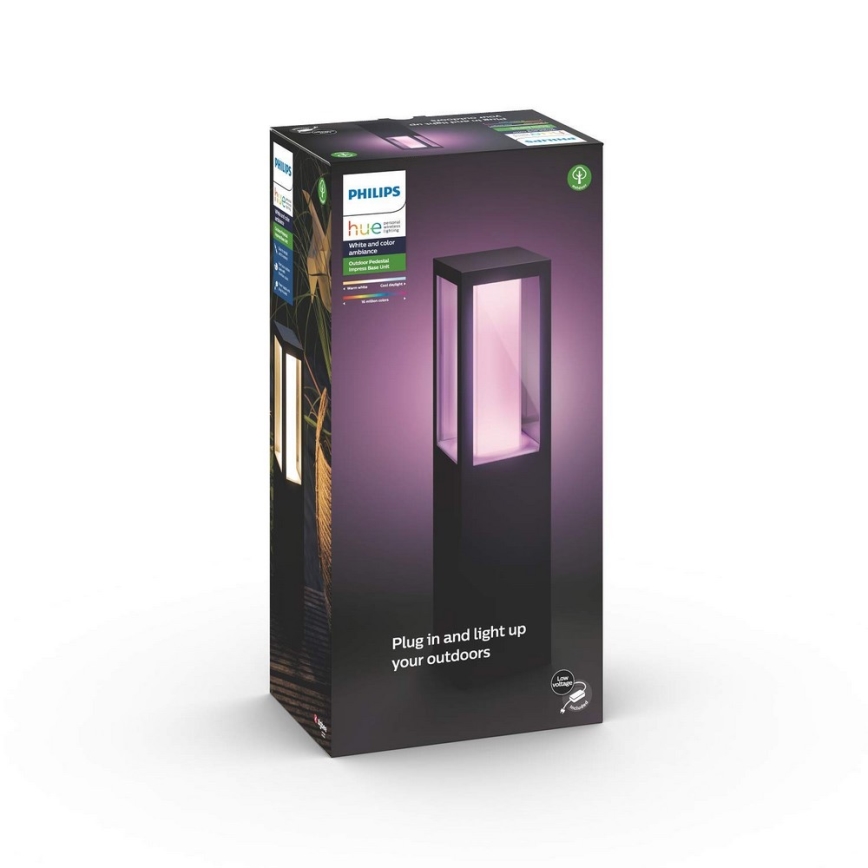 Philips - LED RGBW šviesos reguliavimas lauko lempa Hue IMPRESS LED/16W/24V IP44