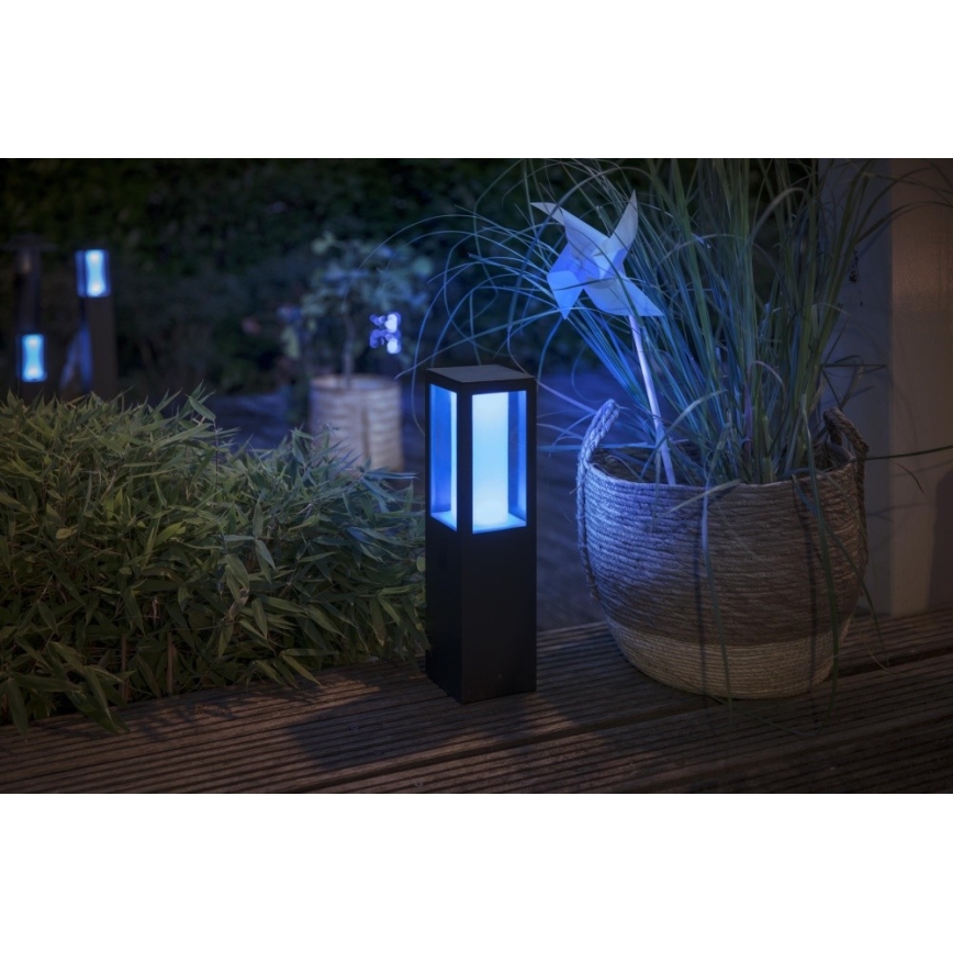 Philips - LED RGBW šviesos reguliavimas lauko lempa Hue IMPRESS LED/16W/24V IP44