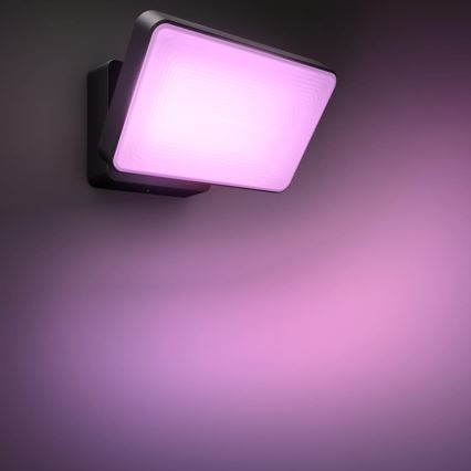 Philips - LED RGBW šviesos reguliavimas lauko reflektor Hue DISCOVER 2xLED/15W/230V 2000-6500K IP44