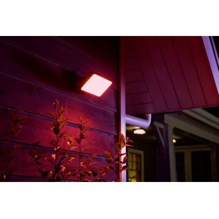 Philips - LED RGBW šviesos reguliavimas lauko reflektor Hue DISCOVER 2xLED/15W/230V 2000-6500K IP44