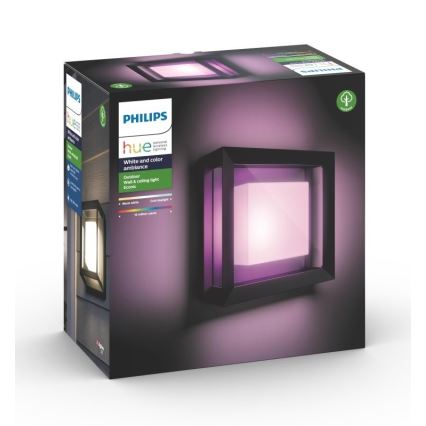 Philips - LED RGBW Reguliuojamas lauko sieninis šviestuvas Hue ECONIC LED/15W/230V 2000-6500K IP44