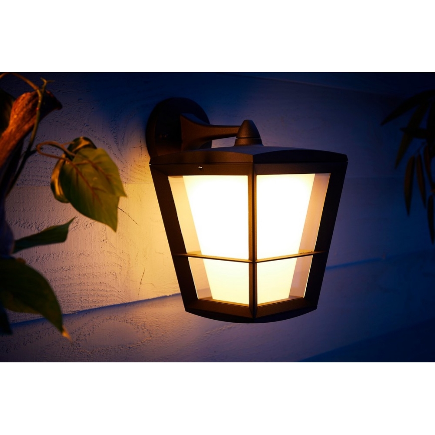 Philips - LED RGBW Reguliuojamas lauko sieninis šviestuvas Hue ECONIC LED/15W/230V 2000-6500K IP44