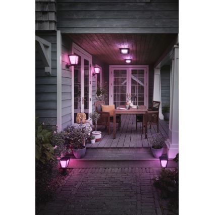 Philips - LED RGBW Reguliuojamas lauko sieninis šviestuvas Hue ECONIC LED/15W/230V 2000-6500K IP44