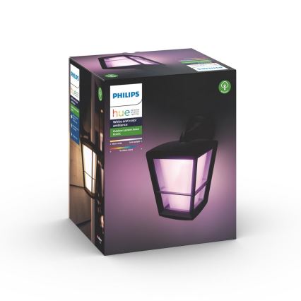 Philips - LED RGBW Reguliuojamas lauko sieninis šviestuvas Hue ECONIC LED/15W/230V 2000-6500K IP44